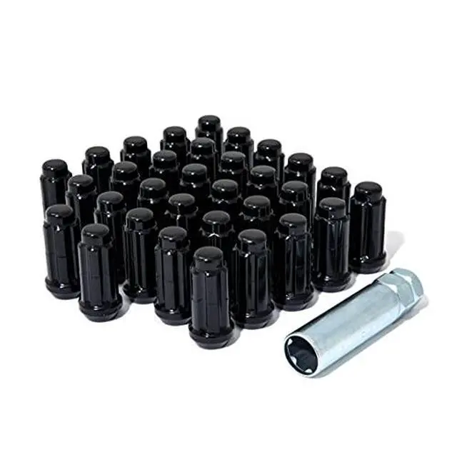 Alt view image 2 of 3 - Gorilla Automotive K8TS-14150BGR 8Lug 14-1.50 Spline WIK TRK Blk Gor