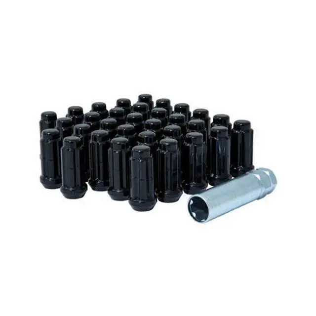 Alt view image 3 of 3 - Gorilla Automotive K8TS-14150BGR 8Lug 14-1.50 Spline WIK TRK Blk Gor