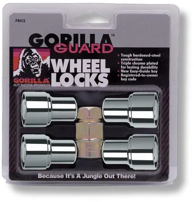 Main image of Gorilla Automotive 63631 Standard Mag Gorilla Guard Locks (12mm x 1.50 Thread Size) - Pack of 4