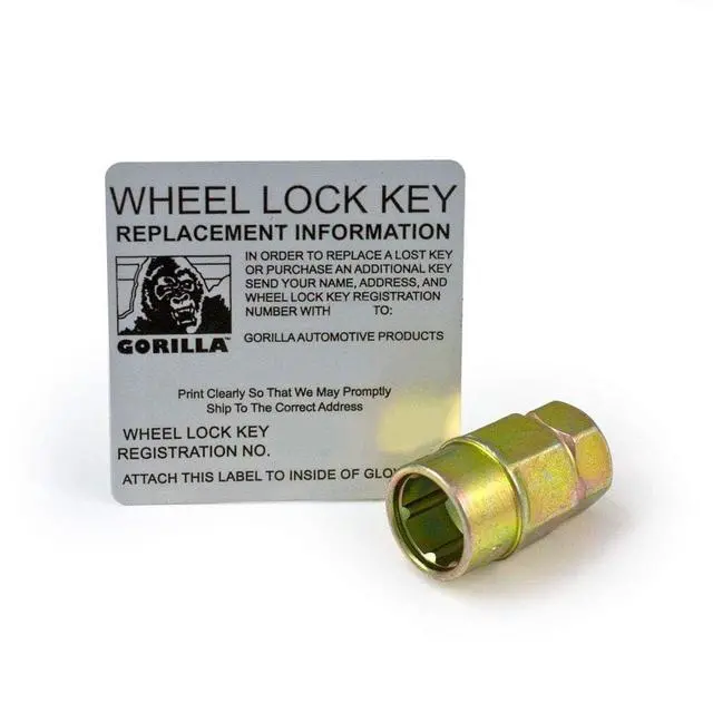 Alt view image 5 of 5 - Gorilla Automotive 61681 Acorn Gorilla Guard Locks (1/2" Thread Size) - Pack of 4