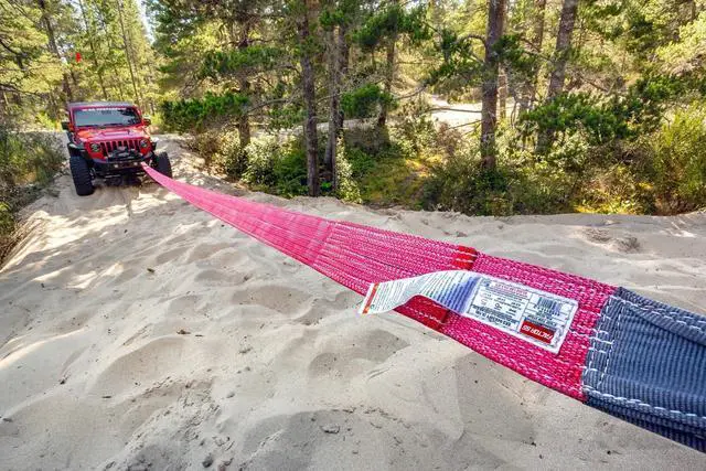 Alt view image 3 of 3 - Factor55 00340 4" x 30' Tow Strap Working Load Limit 11,000lbs Excellent Strength and Safety with Increased Abrasion and UV Resistance. Ideal for 4x4 Adventures, roadtrips and Long Trips