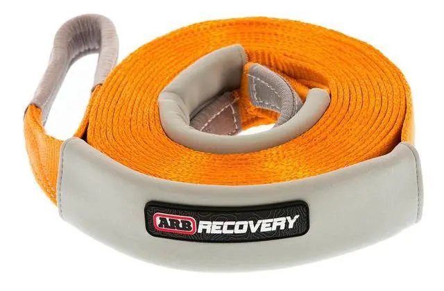 Alt view image 2 of 5 - ARB 4x4 Accessories ARB705LB Recovery Snatch Strap Orange 30' x 2 3/8", Load capacity 17,600 lb, NATA approved, 20% Stretch