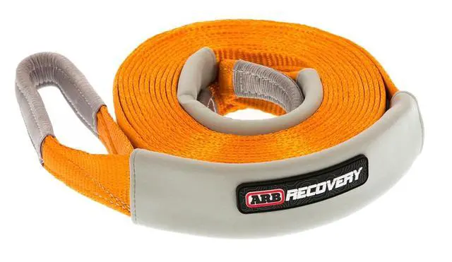 Alt view image 3 of 5 - ARB 4x4 Accessories ARB705LB Recovery Snatch Strap Orange 30' x 2 3/8", Load capacity 17,600 lb, NATA approved, 20% Stretch