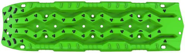 Alt view image 3 of 7 - TRED PRO TREDPROGR Recovery Boards Traction Tracks with Teeth, EXOTRED Composite Construction SIPE-LOCK Grip Profile. Ideal for unstocking your 4x4 vehicle Green / Black