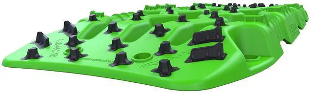 Alt view image 4 of 7 - TRED PRO TREDPROGR Recovery Boards Traction Tracks with Teeth, EXOTRED Composite Construction SIPE-LOCK Grip Profile. Ideal for unstocking your 4x4 vehicle Green / Black