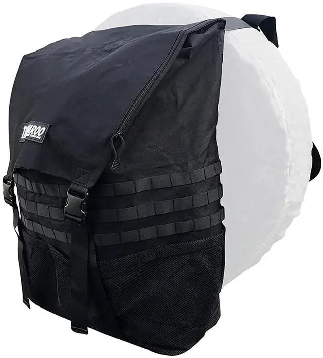 Alt view image 7 of 7 - Trasharoo Spare Tire Trash Bag BLACK