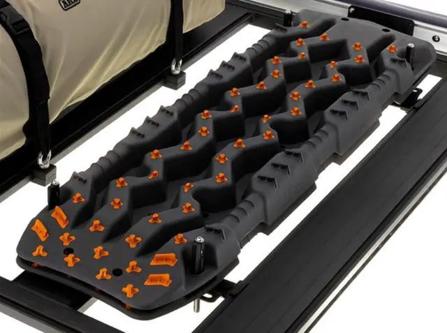 Alt view image 2 of 7 - ARB 1780310 Base Rack Traction Mat Mount Recovery Boards Mount, Ideal Tred Pro Recovery Boards, Works on All Base Rack Models