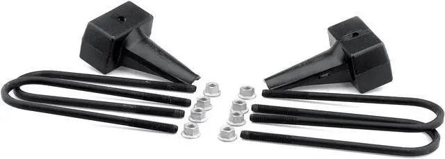 Main image of ReadyLift 66-2014 4" Rear Block Kit - Ford Super Duty (2-pc Drive Shaft Only) 2011-2016