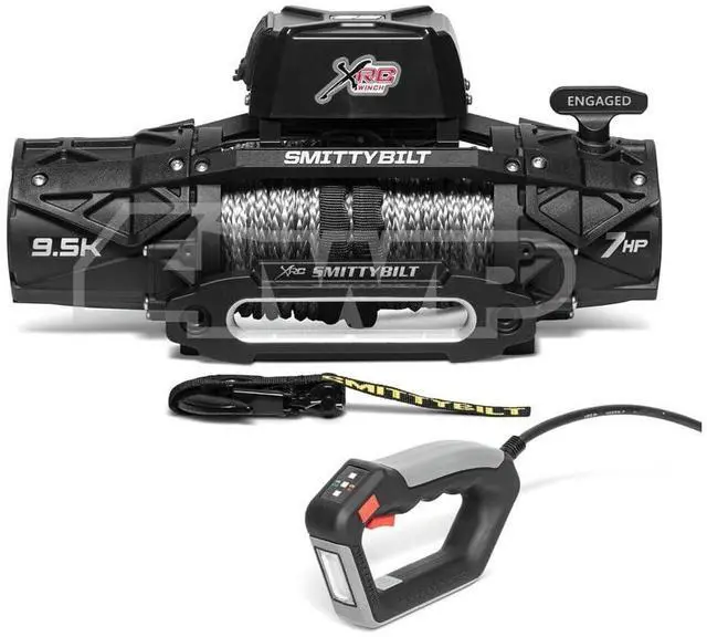 Main image of Smittybilt XRC Gen 3 9,500lb Comp Winch with Synthetic Rope - SB98695