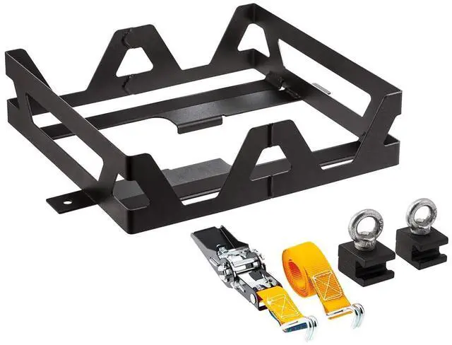 Main image of ARB 1780340 Base Rack Jerry Can Mount 4x4 Accessories Double - Vertical, Allows Easy Fitment Jerry cans to Your Base Rack.