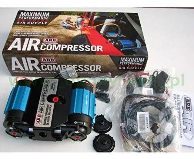 Alt view image 4 of 7 - ARB CKMTA12 '12V' On-Board Twin High Performance Air Compressor, Ideal for Air Lockers Locking Differentials, Tire Inflator, Air Horn, Air Tools and Pneumatic Tools.