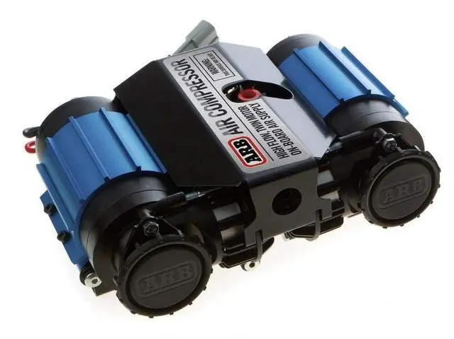 Alt view image 6 of 7 - ARB CKMTA12 '12V' On-Board Twin High Performance Air Compressor, Ideal for Air Lockers Locking Differentials, Tire Inflator, Air Horn, Air Tools and Pneumatic Tools.