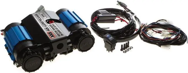 Alt view image 3 of 6 - ARB INFLATION3 Twin High Performance Air Compressor CKMTA12 and Extension Hardware for Easy Installation and Connection in a New Printed Box, Ideal for Lockers, Horns, Tire Inflation and Air Tools