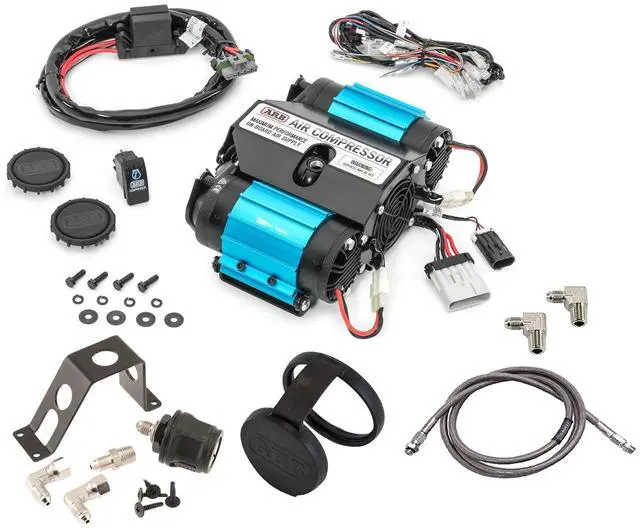 Main image of ARB INFLATION3 Twin High Performance Air Compressor CKMTA12 and Extension Hardware for Easy Installation and Connection in a New Printed Box, Ideal for Lockers, Horns, Tire Inflation and Air Tools