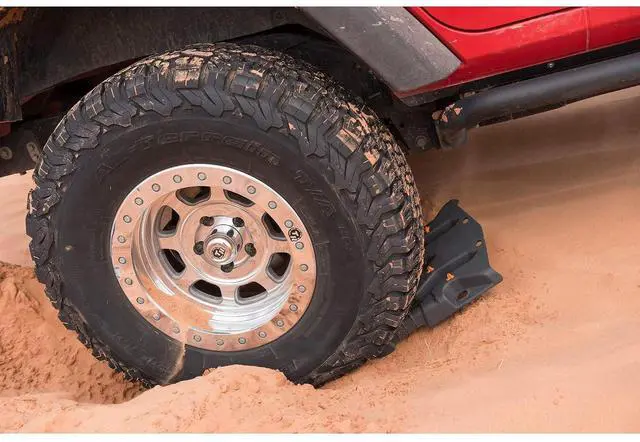 Alt view image 7 of 7 - ARB TREDPROBB Vehicle Recovery Boards Traction Tracks and Extraction Device for Off-Road Mud, Sand, Snow, Black with Black Teeth