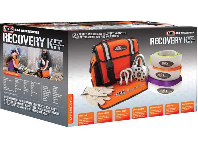 Alt view image 4 of 7 - ARB RK9 Premium Recovery Kit for Any Offroad Adventure, The More Complete 4x4 Recovery Equipment Bundled in a Full Color Box