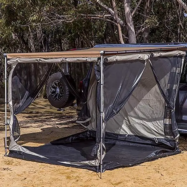 Alt view image 2 of 7 - ARB 813108A Awning Room Accessory Deluxe with Floor 2500mm x 2500mm Heavy Duty, for ARB Awnings 2500x2500 all models (814410, 814411 and 814412A))
