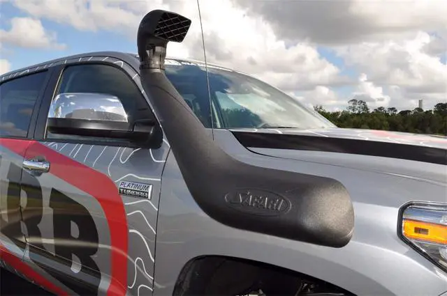 Alt view image 4 of 4 - ARB SS56HF Safari Snorkel Air Intake kit V-SPEC For Toyota Tundra 2014-2021, Ideal for protecting your engine from dust, water while traveling along extreme conditions