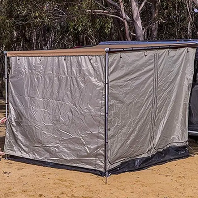 Alt view image 3 of 7 - ARB 813108A Awning Room Accessory Deluxe with Floor 2500mm x 2500mm Heavy Duty, for ARB Awnings 2500x2500 all models (814410, 814411 and 814412A))