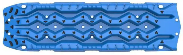 Alt view image 6 of 7 - TRED PRO TREDPROBU Recovery Boards Traction Tracks with Teeth, EXOTRED Composite Construction SIPE-LOCK Grip Profile. Ideal for unstocking your 4x4 vehicle Blue / Black