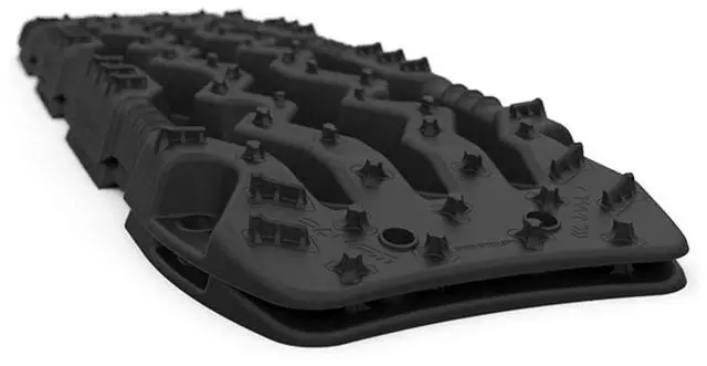 Alt view image 4 of 7 - ARB TREDPROBB Vehicle Recovery Boards Traction Tracks and Extraction Device for Off-Road Mud, Sand, Snow, Black with Black Teeth