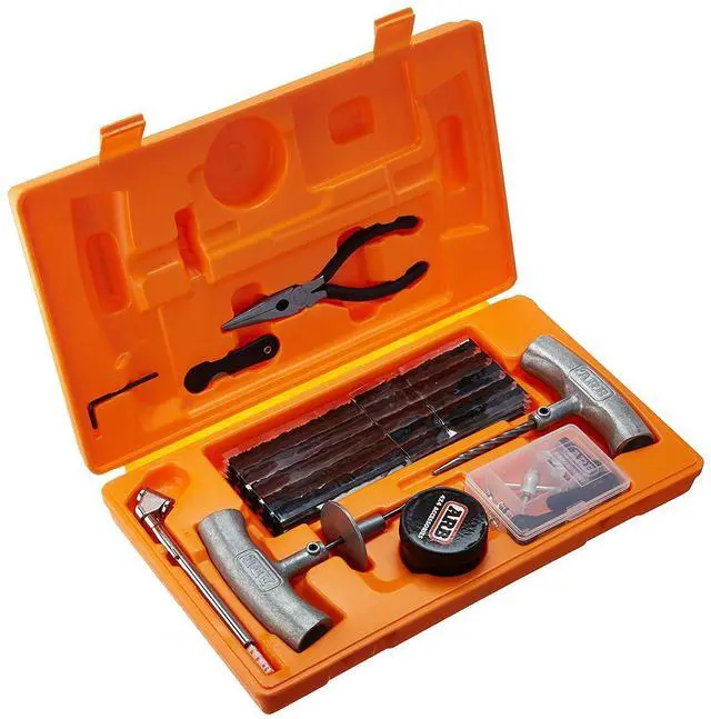 Alt view image 2 of 7 - ARB 10000011 Speedy Seal 2 - Universal Heavy Duty Tire Repair Kit For Car, Truck, RV, Jeep, ATV, Motorcycle, Tractor, Trailer. Flat Tire Puncture Repair Kit Fix Punctures and Plug Flats 50 String Plug