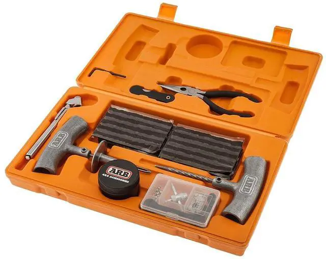 Alt view image 4 of 7 - ARB 10000011 Speedy Seal 2 - Universal Heavy Duty Tire Repair Kit For Car, Truck, RV, Jeep, ATV, Motorcycle, Tractor, Trailer. Flat Tire Puncture Repair Kit Fix Punctures and Plug Flats 50 String Plug