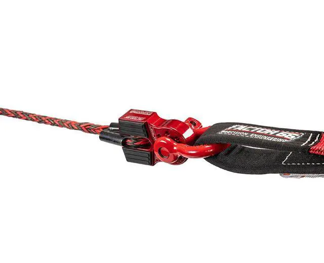 Alt view image 2 of 4 - Factor 55 00050-08 Flatlink Original Folding Winch Shackle Bracket Max Load Rating 16,000 lb Ultimate Failure Greater Than 40,000 lb Ideal for 4x4 Off Road Adventures Green