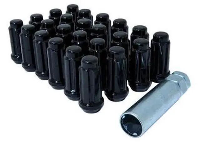 Alt view image 2 of 2 - Gorilla Automotive K6TS-14150BGR 6Lug 14-1.50 Splne WIK TRK Blk Gor