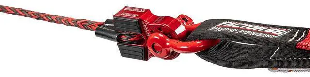 Alt view image 2 of 4 - Factor 55 00050-04 Flatlink Original Folding Winch Shackle Bracket Max Load Rating 16,000 lb Ultimate Failure Greater Than 40,000 lb Ideal for 4x4 Off Road Adventures Black
