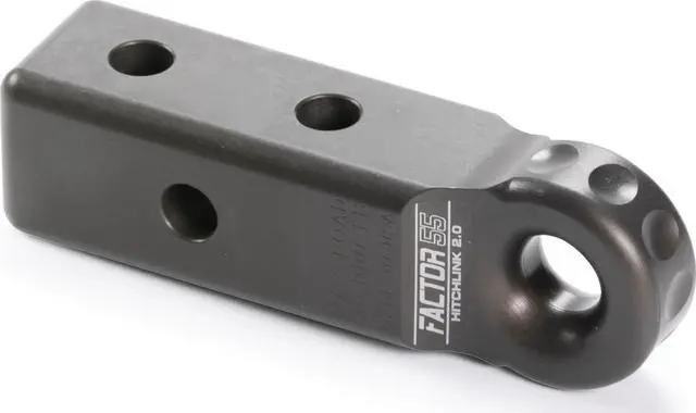 Main image of Factor 55 Hitchlink Pro 2.0 for 2" Receivers: Cross-Drilled for Horizontal or Vertical Rigging, 9,500 lb. Rating - Gray