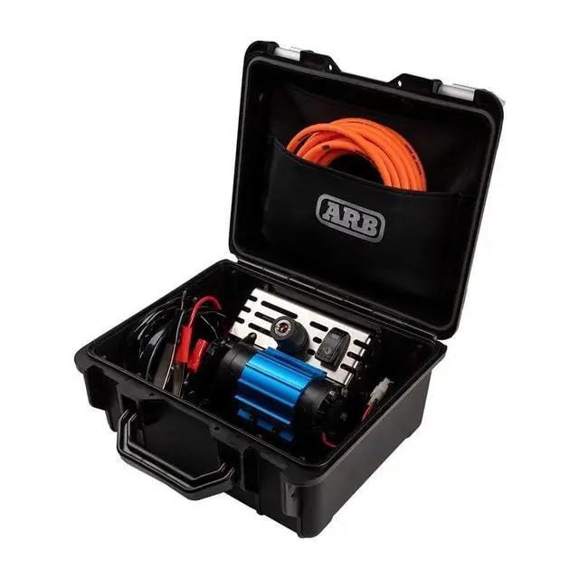 Alt view image 2 of 7 - ARB CKMP12V2 PORTABLE AIR COMPRESSOR HIGH OUTPUT and PERFORMANCE in a HEAVY DUTY BOX with upgraded features