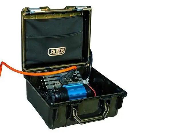 Alt view image 4 of 7 - ARB CKMP12V2 PORTABLE AIR COMPRESSOR HIGH OUTPUT and PERFORMANCE in a HEAVY DUTY BOX with upgraded features