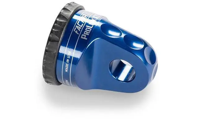 Main image of Factor55 00110-02 Prolink XTV Shackle D Ring for use with Steel Cables Synthetic Ropes up to 5/16 in Max Load Rating 6000 lb Ultimate Failure 22,000 lb. Ideal for 4x4 Off Road Trips - Blue