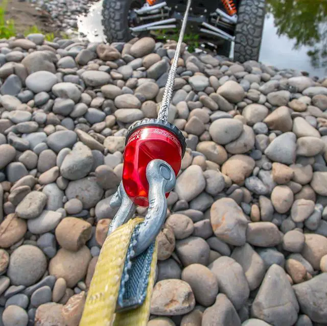 Alt view image 3 of 3 - Factor 55 00110-03 Prolink XTV Shackle D Ring for use with Steel Cables Synthetic Ropes up to 5/16 in Max Load Rating 6000 lb Ultimate Failure 22,000 lb. Ideal for 4x4 Off Road Trips - Yellow