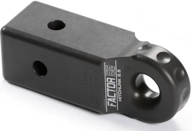 Main image of Factor 55 Hitchlink Pro 2.5 for 2.5" Receivers: Cross-Drilled for Horizontal or Vertical Rigging, 9,500 lb. Rating - Gray