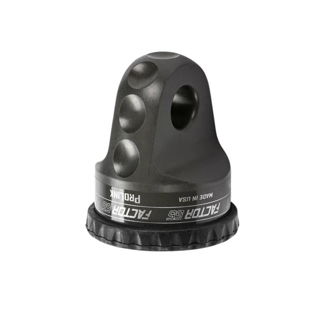 Alt view image 2 of 5 - Factor 55 00015-06 Prolink Original Shackle Mount Replaces Winch Hook with a Stronger Shackle D Ring Mount Max Load Rating 16,000 lb. Ideal for 4x4 Off Road Adventures - Gray