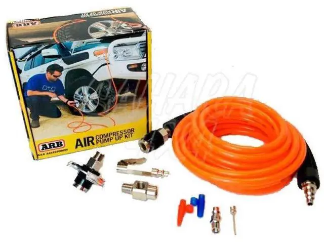 Alt view image 4 of 5 - ARB 171302 Portable Tire Inflation Kit, Includes Air Hose 18 Foot Long and Accessories Kit, Quick Fitting For Universal On Board Systems And Air Compressors (171302)