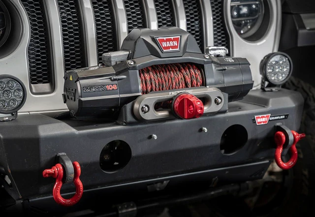 Alt view image 5 of 5 - Factor 55 00015-06 Prolink Original Shackle Mount Replaces Winch Hook with a Stronger Shackle D Ring Mount Max Load Rating 16,000 lb. Ideal for 4x4 Off Road Adventures - Gray