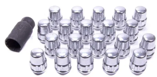 Main image of Gorilla Automotive 71643N "The System" Acorn Wheel Locks (14mm x 1.50 Thread Size) - For 5 Lug Wheels, Chrome
