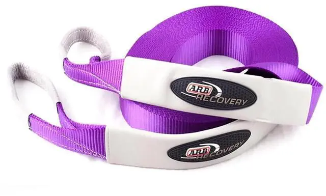 Alt view image 2 of 5 - ARB725LB Winch Extension Strap Breaking strength 7,983 kg 9,900 lbs length 20 m 66 ft Width 3 inches, Ideal for extending the length of your winch's cable when anchor point is out of reach.
