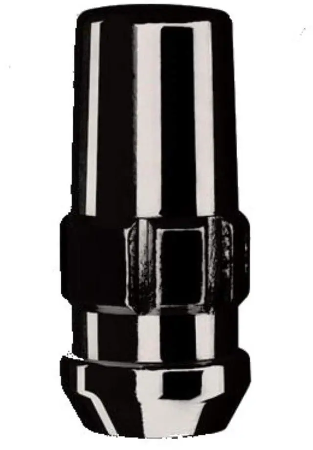 Alt view image 2 of 3 - Gorilla Automotive 76644NBC Black 14mm x 1.50 Thread Size Chrome Finish Duplex Acorn Wheel Lock with 6-Lug Nut, (Pack of 24)