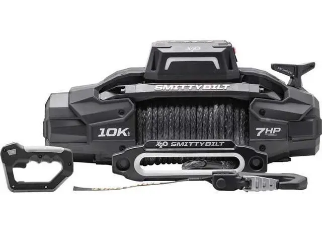 Alt view image 2 of 7 - Smittybilt X2O Gen3 10K Winch with Synthetic Rope - SB98810