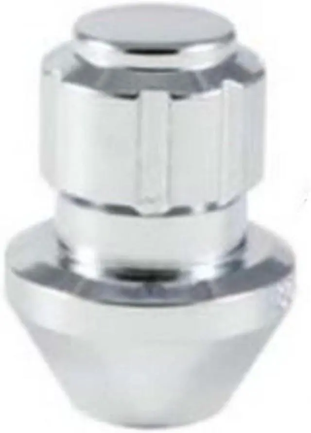 Main image of Gorilla Automotive 96641DX Chrome Factory Style Wheel Lock Set (14mm x 1.50 Thread Size, 4-Pack)