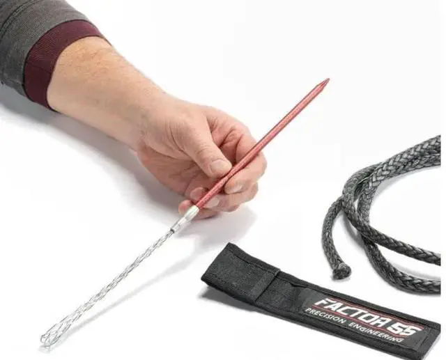 Alt view image 3 of 5 - Factor 55 00410-51 XTV FAST FID rope splicing tool designed for 1/4 5/16 synthetic winch line Ideal for repairing smaller winch line quick and easy, taking just minutes with no other tools required