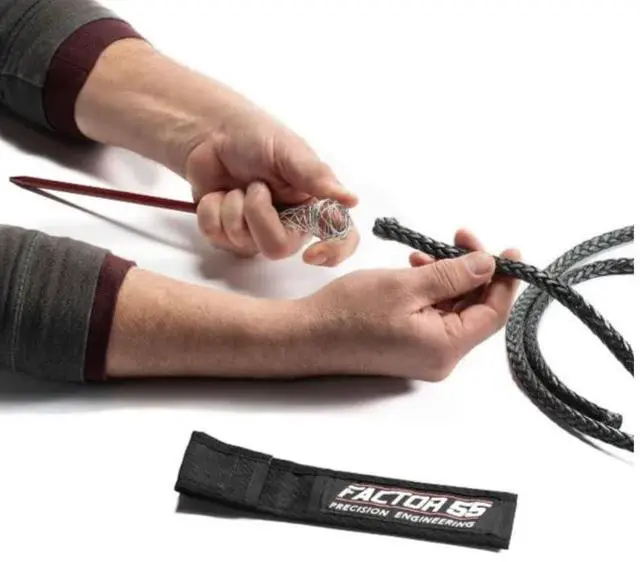 Alt view image 4 of 5 - Factor 55 00410-51 XTV FAST FID rope splicing tool designed for 1/4 5/16 synthetic winch line Ideal for repairing smaller winch line quick and easy, taking just minutes with no other tools required