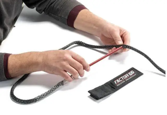 Alt view image 5 of 5 - Factor 55 00410-51 XTV FAST FID rope splicing tool designed for 1/4 5/16 synthetic winch line Ideal for repairing smaller winch line quick and easy, taking just minutes with no other tools required