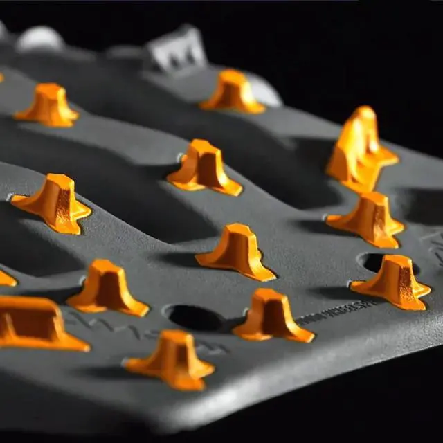 Alt view image 7 of 7 - TRED PRO TREDPROGG Recovery Boards Traction Tracks with Teeth, EXOTRED Composite Construction SIPE-LOCK Grip Profile. Ideal for unstocking your 4x4 vehicle Gunmetal/Black