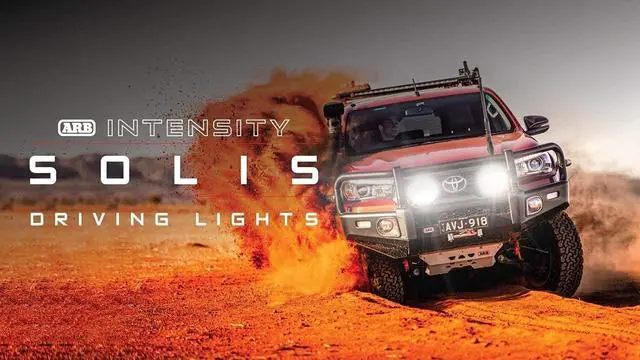 Alt view image 4 of 7 - ARB INTENSITY SOLIS SJB36S 36 LEDS DRIVING LIGHT, SPOT BEAM with RED and BLACK INTERCHANGEABLE BEZELS 9 INCHES, INDIVIDUAL