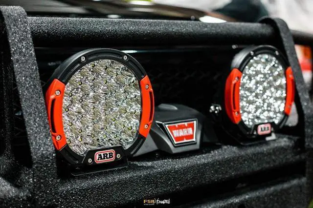 Alt view image 5 of 7 - ARB INTENSITY SOLIS SJB36S 36 LEDS DRIVING LIGHT, SPOT BEAM with RED and BLACK INTERCHANGEABLE BEZELS 9 INCHES, INDIVIDUAL